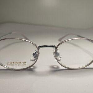 Alternative view of Titanium Aura | Petite Oval Series 🌸👓