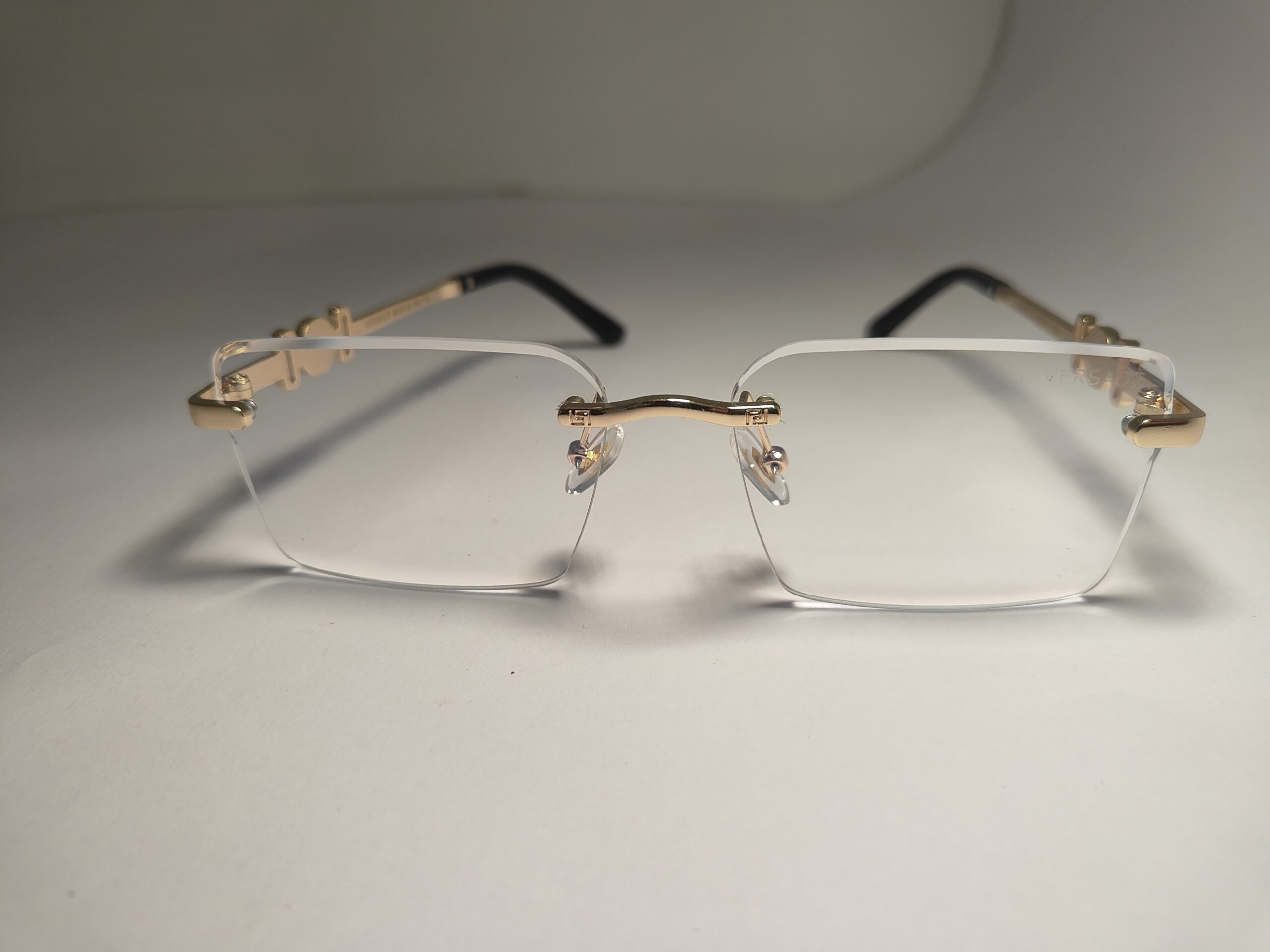 Style 2: Cartier-Inspired | Rimless Gold Executive π±π