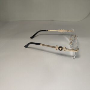 Alternative view of Style 2: Cartier-Inspired | Rimless Gold Executive 🔱💎
