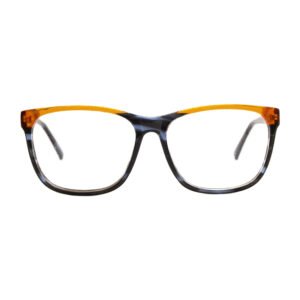 Acetate Handmade Orange Frame Double shade-@1st